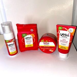 YESto Grapefruit and Vitamin C 4pc Skincare Gift-set